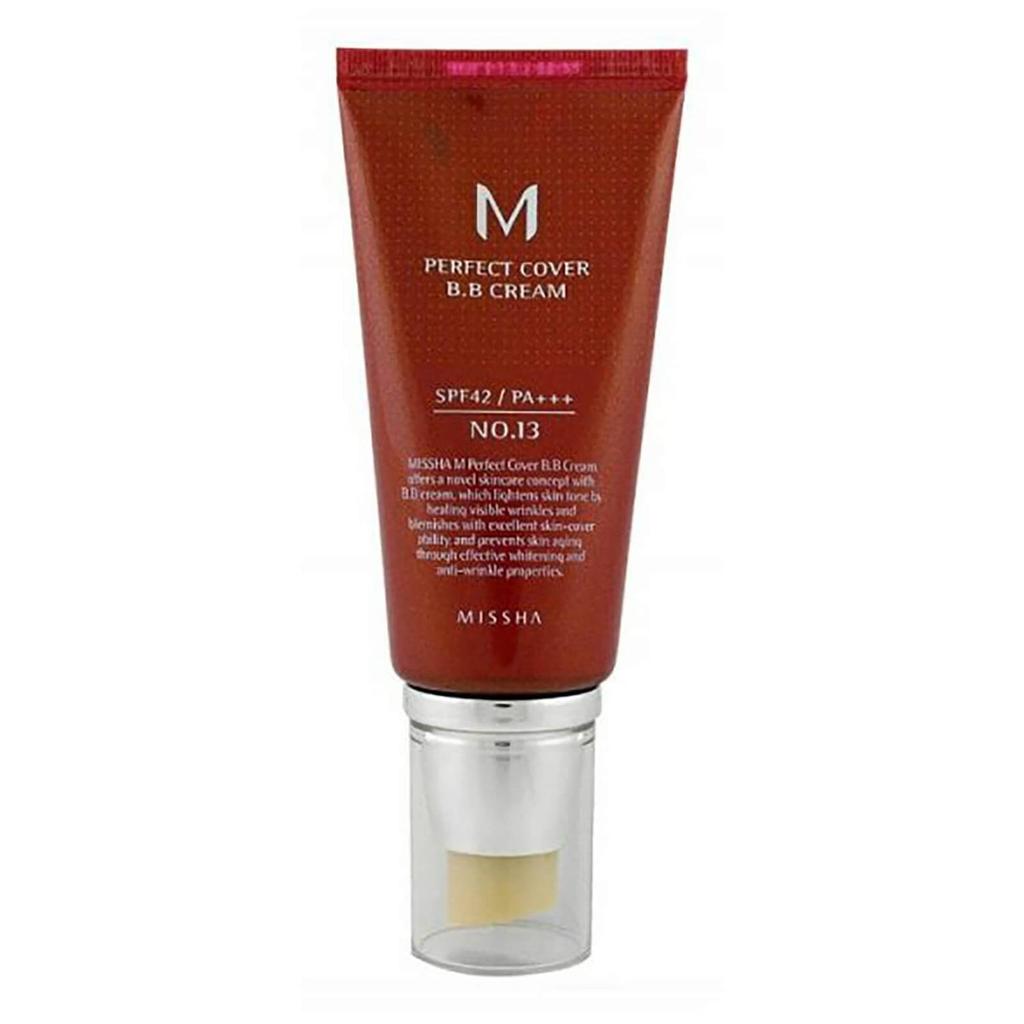 MISSHA M Perfect Cover BB Cream 50ml, Multi-Function, High Coverage, SPF 42 PA+++  No.13, 21,23,27