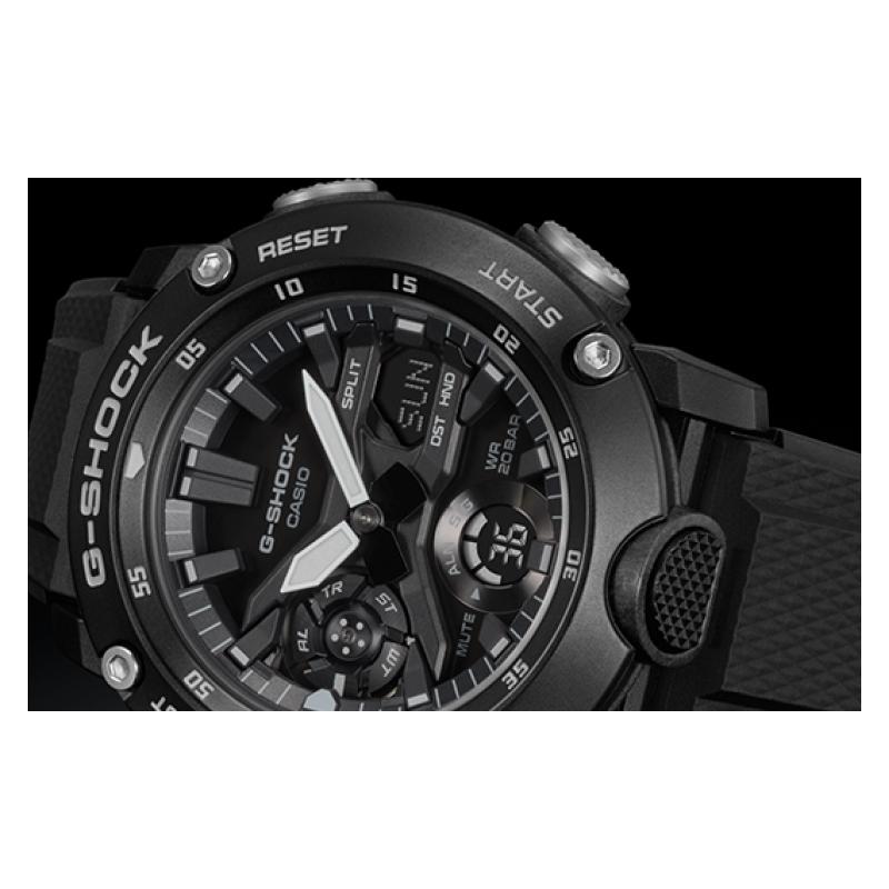 Casio G-SHOCK Серия YOUTH Три стрелки Три индикатора Единорог Двойной дисплей Многомасштабный Водонепроницаемый Ударопрочный Антимагнитный Углеродное волокно GA-2000S-1APR
