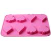 Kitchen Baking Molds 3D Cartoon Playing Card Mold Silicone Cake Mold Fondant Chocolate Candy Mold DIY Different Cake Decoration