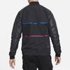 Nike ФК Dri-FIT Барселона Влагоотводящая Футбольная Рубашка с Воротником-стойкой на Молнии с Длинным Рукавом Мужские Топы DB7813-014