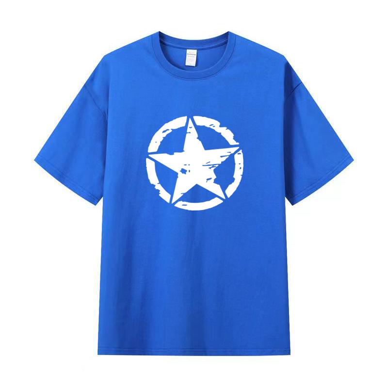 Летняя мужская футболка высокого качества из хлопка с короткими рукавами и принтом, женская футболка, модная спортивная рубашка, повседневный топ для бега