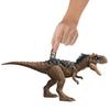 Mattel Jurassic World New Ruler Action Rajasaurus 4 and HDX35 Medium Figure, Roaring! [Total Length Approx. 26cm] [Ages Up] Brown,