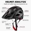 X-TIGER Magnetic Helmet Integrated Molding Cycling Helmet Adult Mountain Road Bicycle Helmet for Men Women Fit 58-62 CM