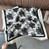 Light Luxury Imitation Cashmere Shawl Women's Clothing with Large Scarf Party Shawl Air-conditioned Room Warm Scarf Blanket