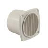 Marine Ducting Ventilation Air Vent Air Hose Thru Vent Universal Air Outlet Boat Vent Louvered Hose Vent Replacement