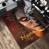 Personalized Name Avatar Family Living Room Non-Slip Area Rug Soft Carpet for Bedroom Playroom Sofa Office Home Decor Doormat