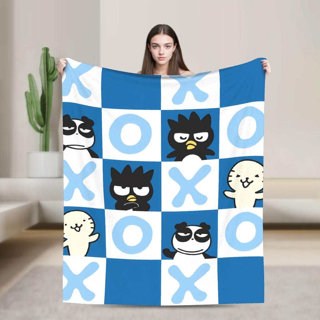 Bad Badtz Maru Blanket Quality Super Soft Bedding Throws Spring Child Couch Bed Comfortable Bedspread
