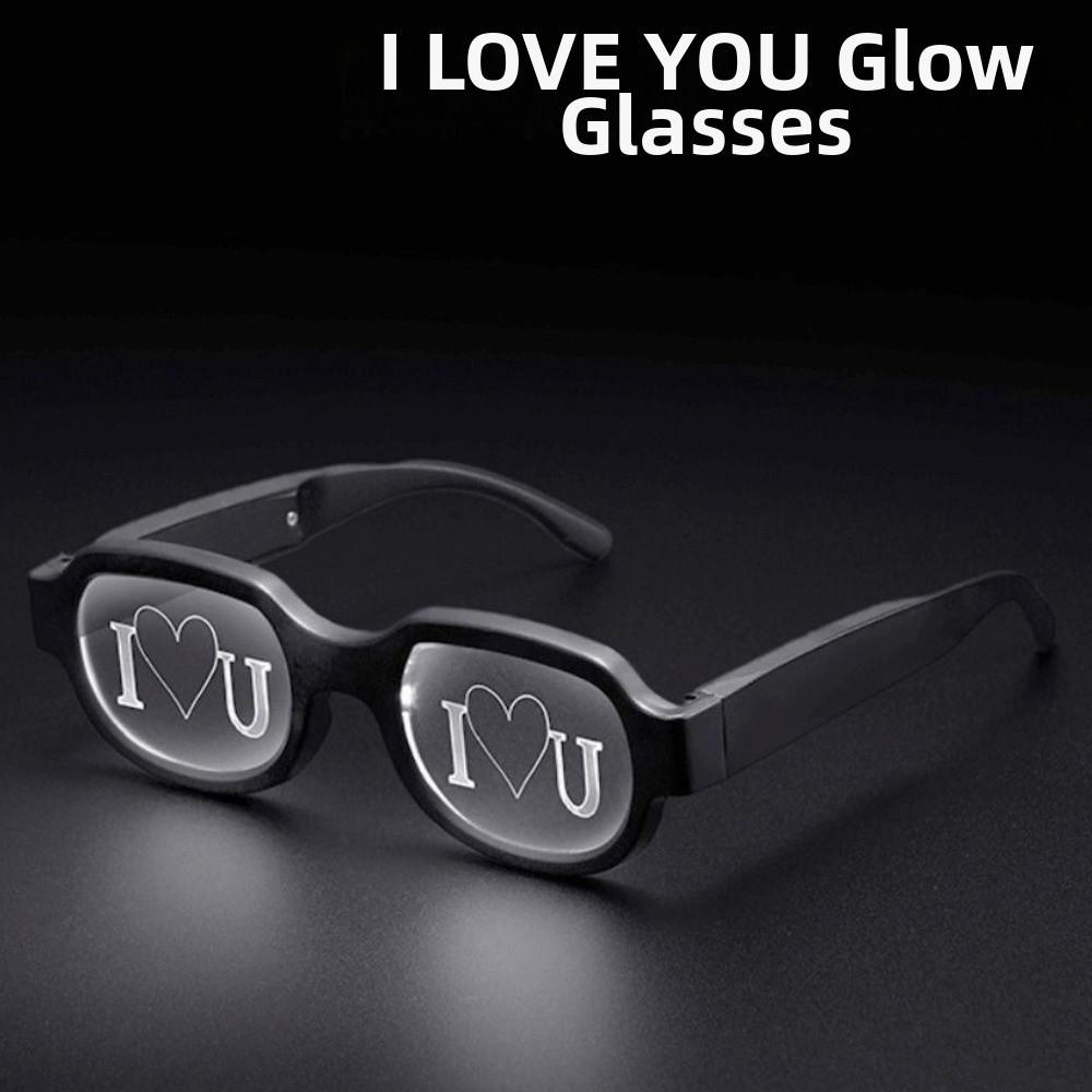 Special Effect LED Glasses Glowing Neon Sense of Technology Luminous Eyewear Red Eyes Cool Anime Flash Eye Glasses Kids Adults