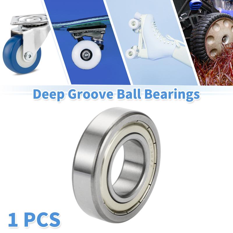 Motoforti 62/32ZZ Deep Groove Ball Bearings P6 32x65x17mm Lubricated Bearings Double Metal Seal Scooter Skateboard Wheel