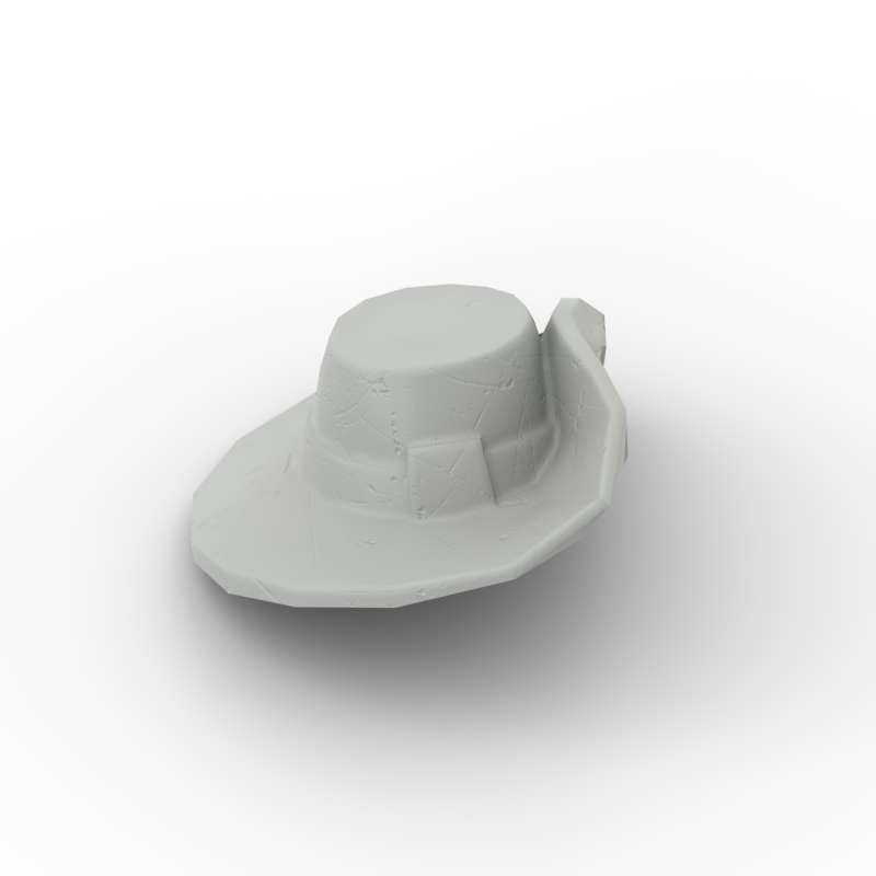 MOC 10 шт. 93554 Шляпа ковбоя в западном стиле Строительный блок Комплект деталей Шлем с загнутыми полями Кирпичи Сборка DIY Игрушка Для детей Подарок на день рождения