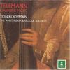 CD KOOPMAN (TON), TELEMANN, HAZELZETT  - Telemann: Chamber Music Masterpiece WPCS11116 Japan ObiClassical Used