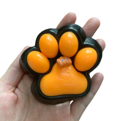 Сквиши Кошачья Лапка Игрушка для Снятия Стресса Мягкое Желеобразное Ощущение Сжимающая Игрушка Гаджет для Детей и Взрослых Рождественские Подарки от Тревоги Сжимающиеся Игрушки