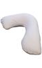 Lunar Comfortable Body Pillow for Side Ivory Lavender 70 X 95 Body Pillow with Shape for Comfortable Side Sleeping 896143 Sleeping, (Main Body),