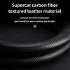 AABHX1 Suitable for Cadillac Breathable Hole Leather Matte Carbon Fiber Texture Steering Wheel Cover Suitable for Cts 2013 Ct4 Carbon Interior Ct5 