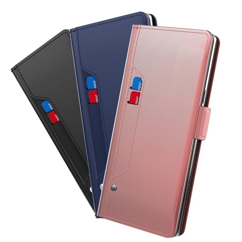 Для ZTE nubia Z60 Ultra кожаный чехол-книжка с подставкой для ZTE nubia Focus Music Neo Mirror Card Slot Wallet Phone Cover для Nubia Z50S Z40 Pro Z50 Ultra