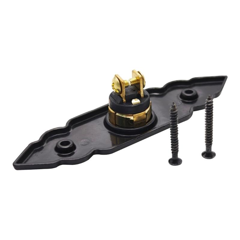 Провода Кнопка Двери Светящаяся Ночная Видимость Универсальные Система Подходит Латунь Стабильная Цинковые Сплавы Конструкция