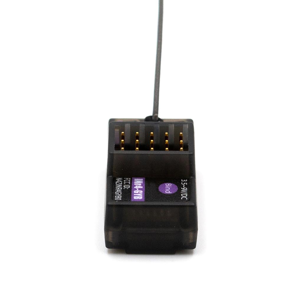 Flysky Remote Control Noble NB4 Gyro Receiver 4 Channels INr4 GYB, for Flysky NB4, Noble Lite, Noble Pro Radio