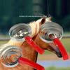 Hair Cleaning Brush 4/5/6 Circles Stainless Steel  Comb Scraper With Anti-itch Rake For Horse Sheep Cattle