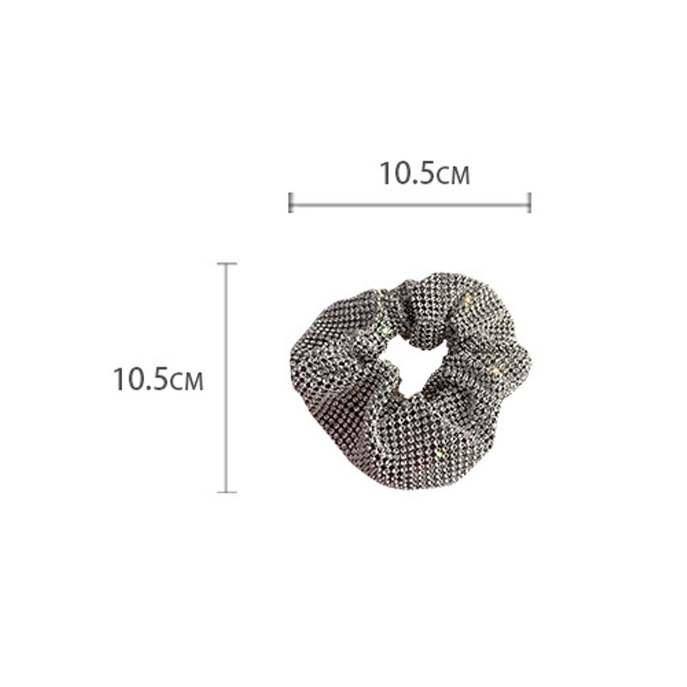 Crystal Women Ponytail Holder Hair Ties Women Hair Bands Hair Ropes Korean Style Scrunchies
