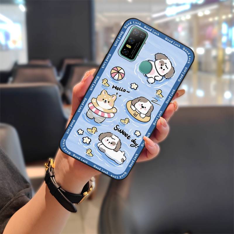 Full Wrap Silicone Phone Case For Doogee N30 Waterproof Durable Cartoon Fashion Design Back Cover Anti-dust Anti-knock