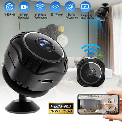Мини-камера WiFi HD 1080P IP Ночное видение Аудио-видео камкордер Домашняя камера для наблюдения за ребенком Внутренняя безопасность Умное наблюдение