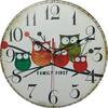Creative Wooden Wall Clock 30 Cm MDF Wall Clock Mute Quartz Clock Living Room Wall Clock