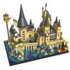 New Stone Magic Castle Creative Harrys School Set City DIY Model Building Blocks Bricks Toys For Children Adult Gift