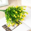 Artificial Plant Realistic Looking Easy To Care Charming Great Flowers Bouquet Outdoor Ornament for Office