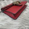 [Pre-Owned] Dionysus Tiger Head Buckle Chain Leather Crossbody Shoulder Bag - Excellent #85FSWN