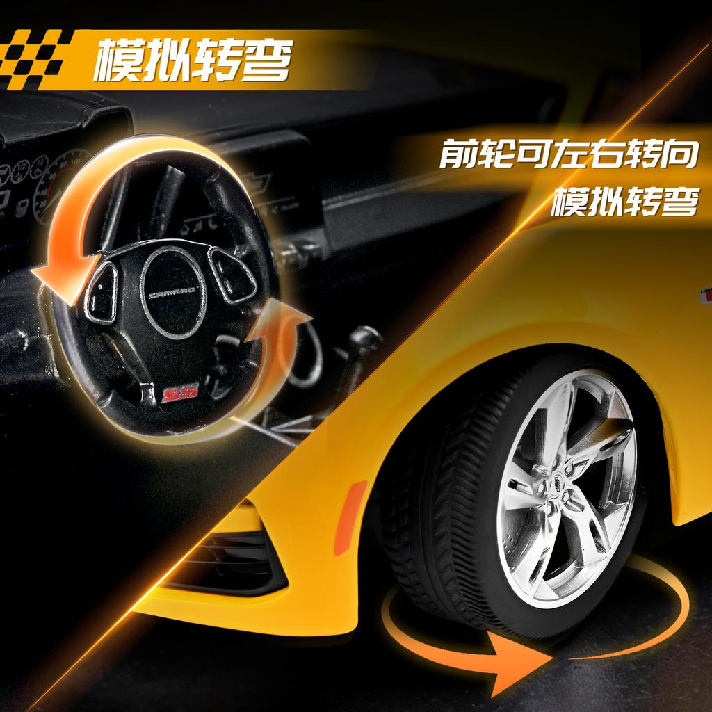 1:18 Chevrolet Camaro RS Supercar Alloy Metal Diecast Model Car Home Decoration And Collectibles Hobby Display Ornaments Holiday