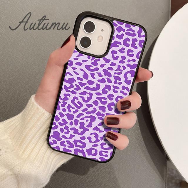 Чехол для телефона с леопардовым принтом гепарда для iPhone 11 12 13 14 Pro Max mini X XR XS SE 2020 6S 7 8 Plus Galaxy S21 S22