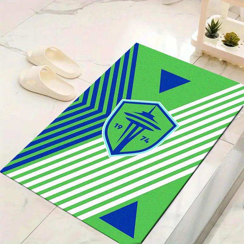 The Seattle Sounders FC Carpet Rug for Living Room Bedroom Home Sofa Decoration, Kids play Non-slip Floor Mat