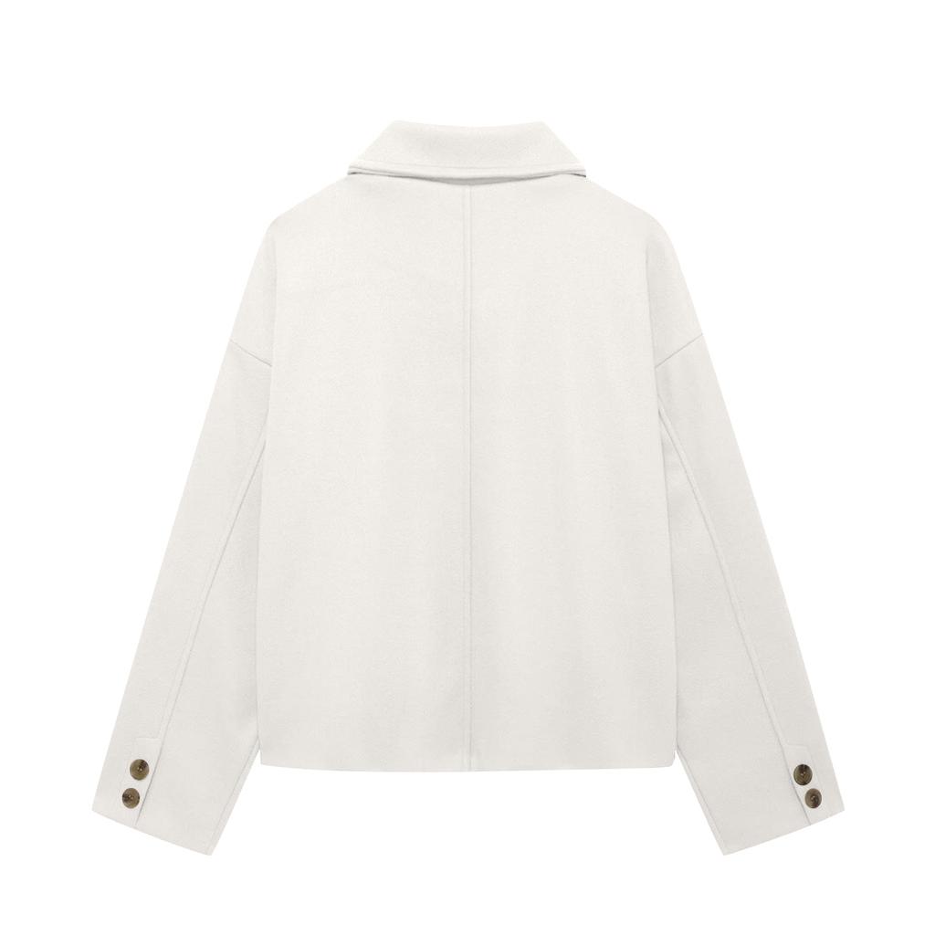 Женская модная повседневная блузка с длинными рукавами на пуговицах, однотонная, куртка куртка куртка