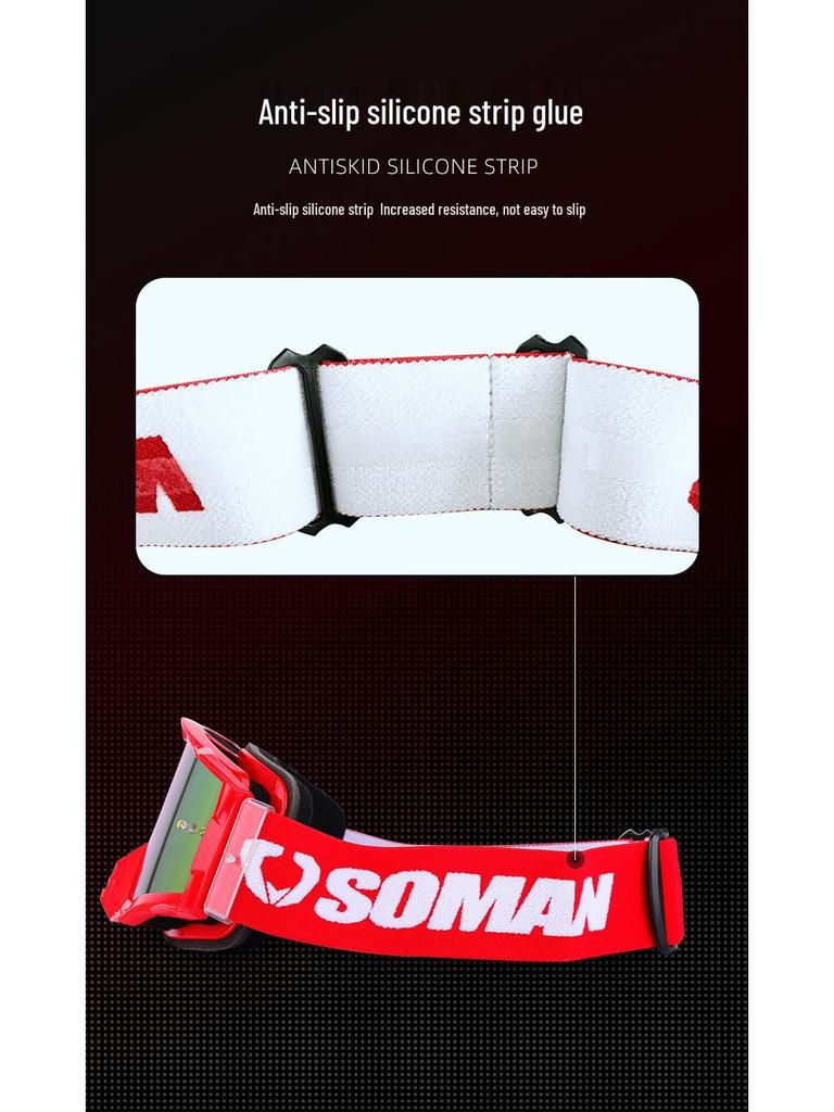 SOMAN SM20 Unisex Motorcycle & Rally Off-Road Goggles