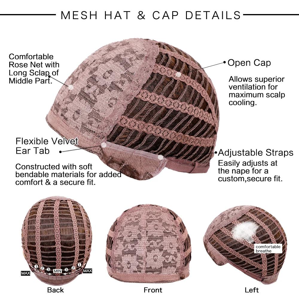 ALAN EATON Ombre Brown Blonde Парики для женщин Пепельно-русый волнистый парик с челкой Ombre Натуральный синтетический парик на каждый день Жаростойкий