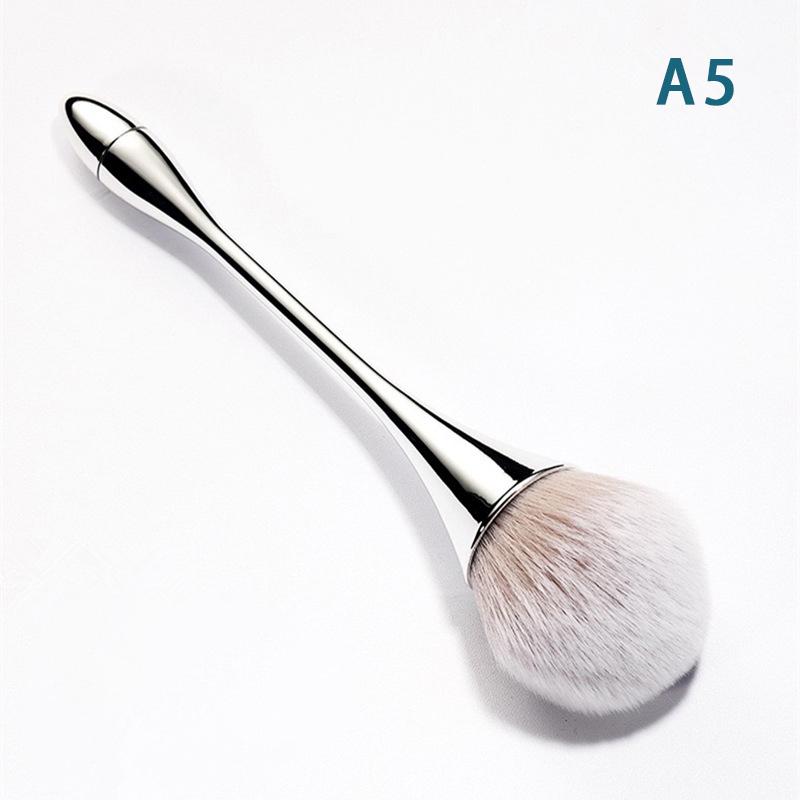 7 Style Nail Cleaning Dust Brush For Manicure Beauty Long Handle Brush Blush Powder Gel Nail Accessories Tool