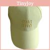 Solid Color Fashion Gold Letter Decoration Neutral Casual Sunshade Cap Baseball