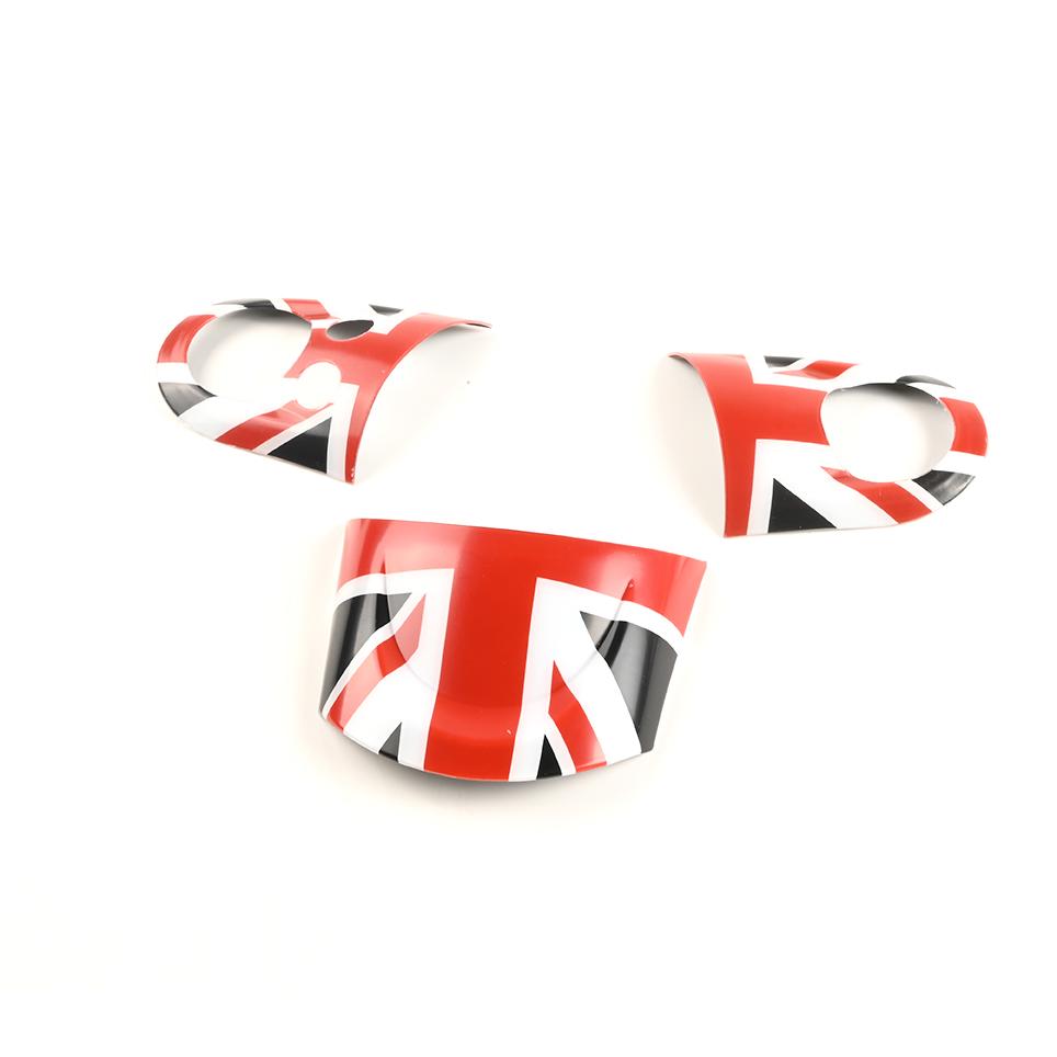 For MINI COOPER R55 R56 R57 R58 R59 R60 R61 Steering Wheel Panel button Sticker Cover Sticker Case Interior Accessories njbwy33