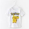 Childrens Shortsleeved Pokémon Pikachu Cotton Tshirt for Boys and Girls Halfsleeved Baby Tshirt for Babies