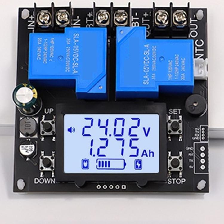 30A Relays Voltages Protectors LCD Display Auto CutOff Switch For Lithium Acid Batteries DC10V 110V DIY Applications