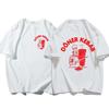 Summer Sporty T-Shirts Doner Kebab Print Pure Cotton Men's Clothing Short Sleeve Tops Funny Women T Shirt Vintage Tees