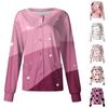 Women's Casual Long Sleeve Single Breasted Valentine's Day Printed  Clothing Cardigan Top