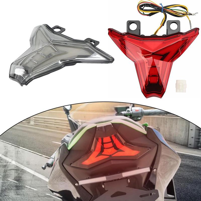 Motorcycle LED Integrated Tail Light Turn Signal Fit for Kawasaki Ninja ZX-10R/ZX-6R/400 / Z400/Z1000