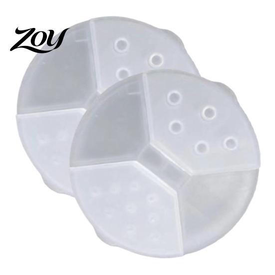 Food Grade Plastic Jar Cover Spice Shaker Lid for Oui Yogurt Jars, Reusable Durable Storage Cap Dispenser Tops, Adjustable Shake 5oz Jars Washable