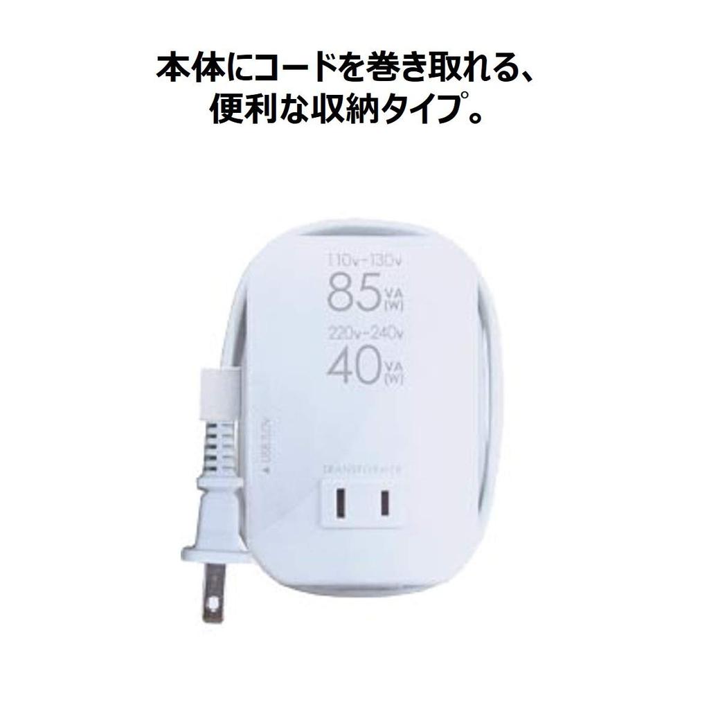 Тонкий трансформатор Kashimura для использования за рубежом с выходным разъемом USB AC110V 130V AC220V 240V 40W Основной блок питания вилка A вилка выходная розетка типа A