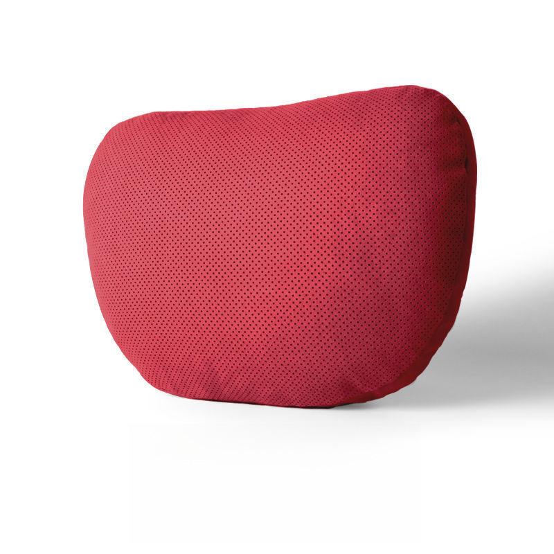 Suede Dupont Cotton Neck and Waist Support Pillow for Tesla and Mercedes-Benz S-Class Maybach
