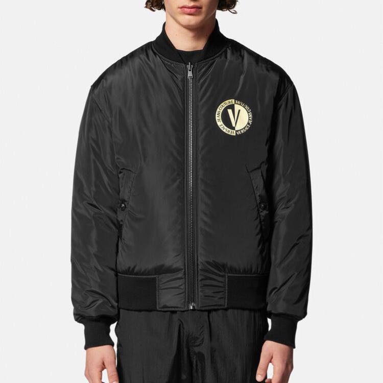 Versace Jeans Couture baroque-print bomber jacket E75GASD04-ECQS70-EG89