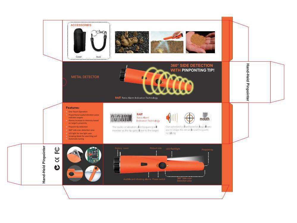 Металлоискатель высокой чувствительности - GP POINTER