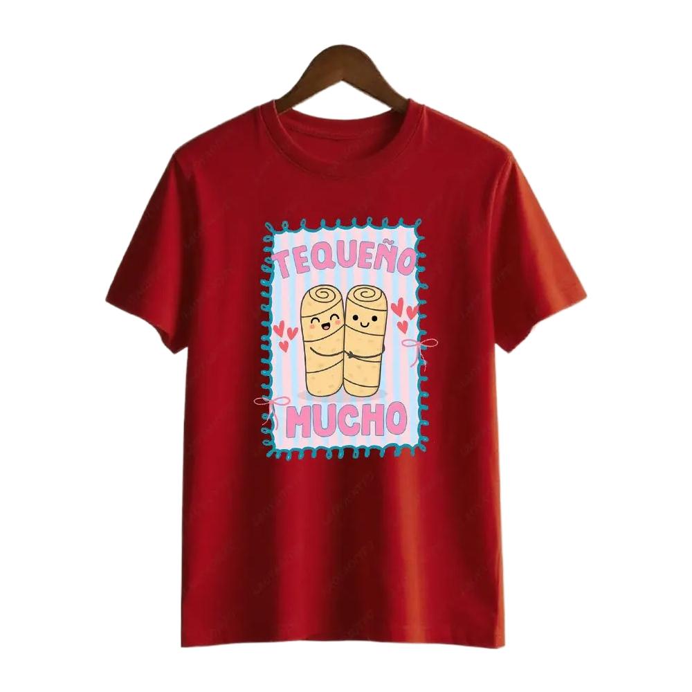 Venezuelan Men's and Women's Shirts, Tequeno Shirts, Many Friends, Gifts, Venezuelan Foodie Freedom T-shirts, Tops Personality