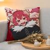 Cushion Cover  Linen  SkinFriendly Soft Decorative Case For Sofa Home Decor Miss Kobayashis Dragon Maid Pillow cover